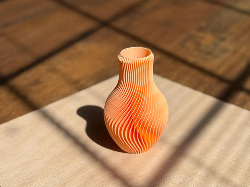 Desk-Top Spiral Vase in Pantone Colors | 4.5 Inch