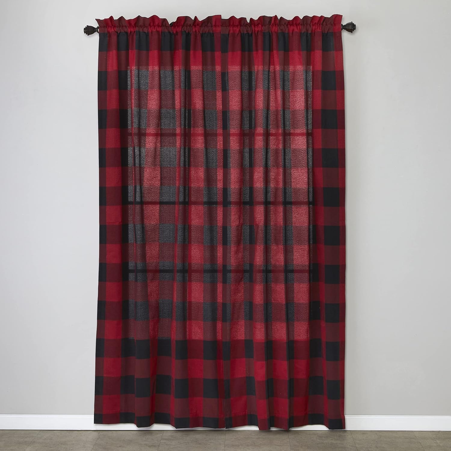 by Saturday Knight Ltd. - U7091010084P09 Grandin Window Panel, 40" X 84", Red