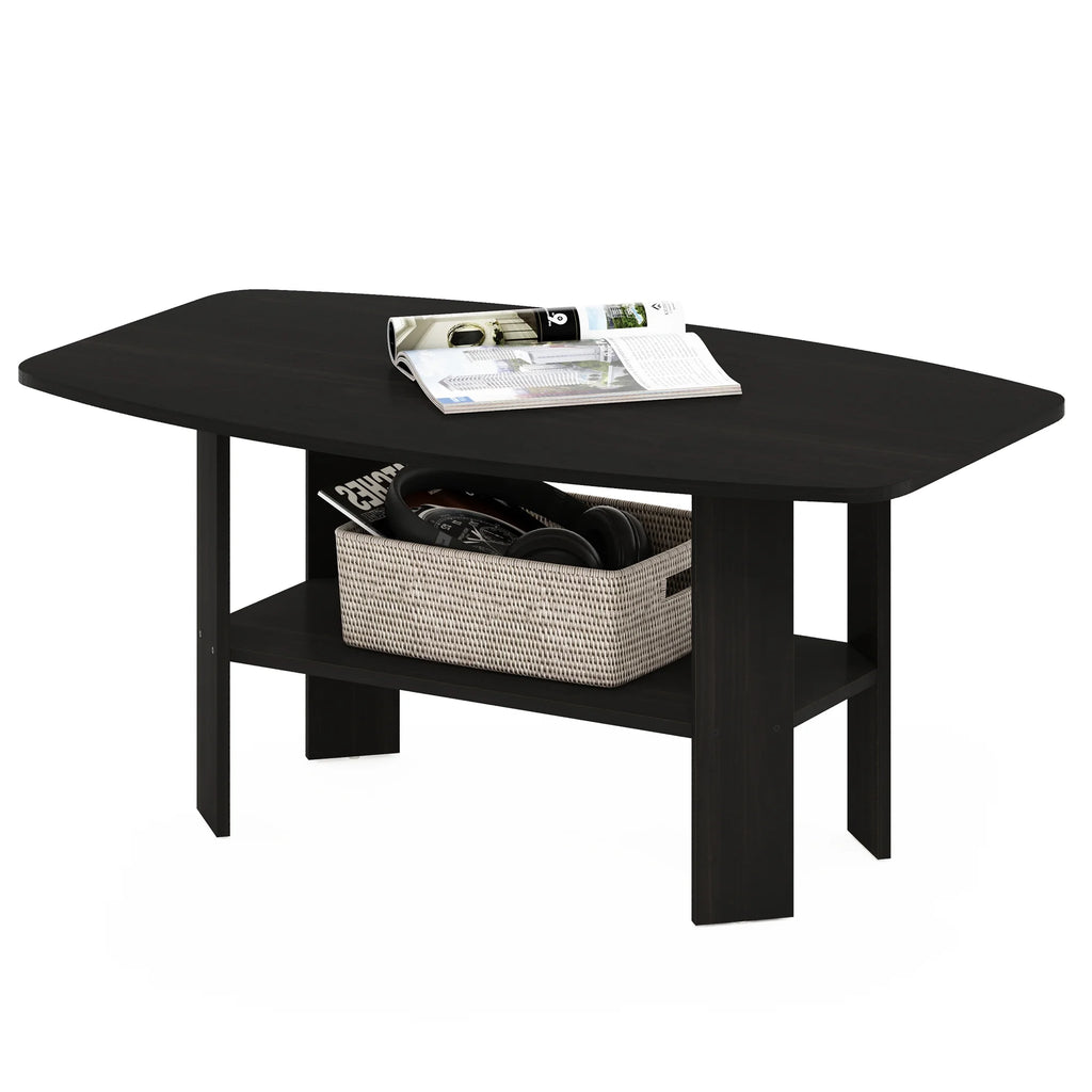 Simple Design Coffee Table, Espresso