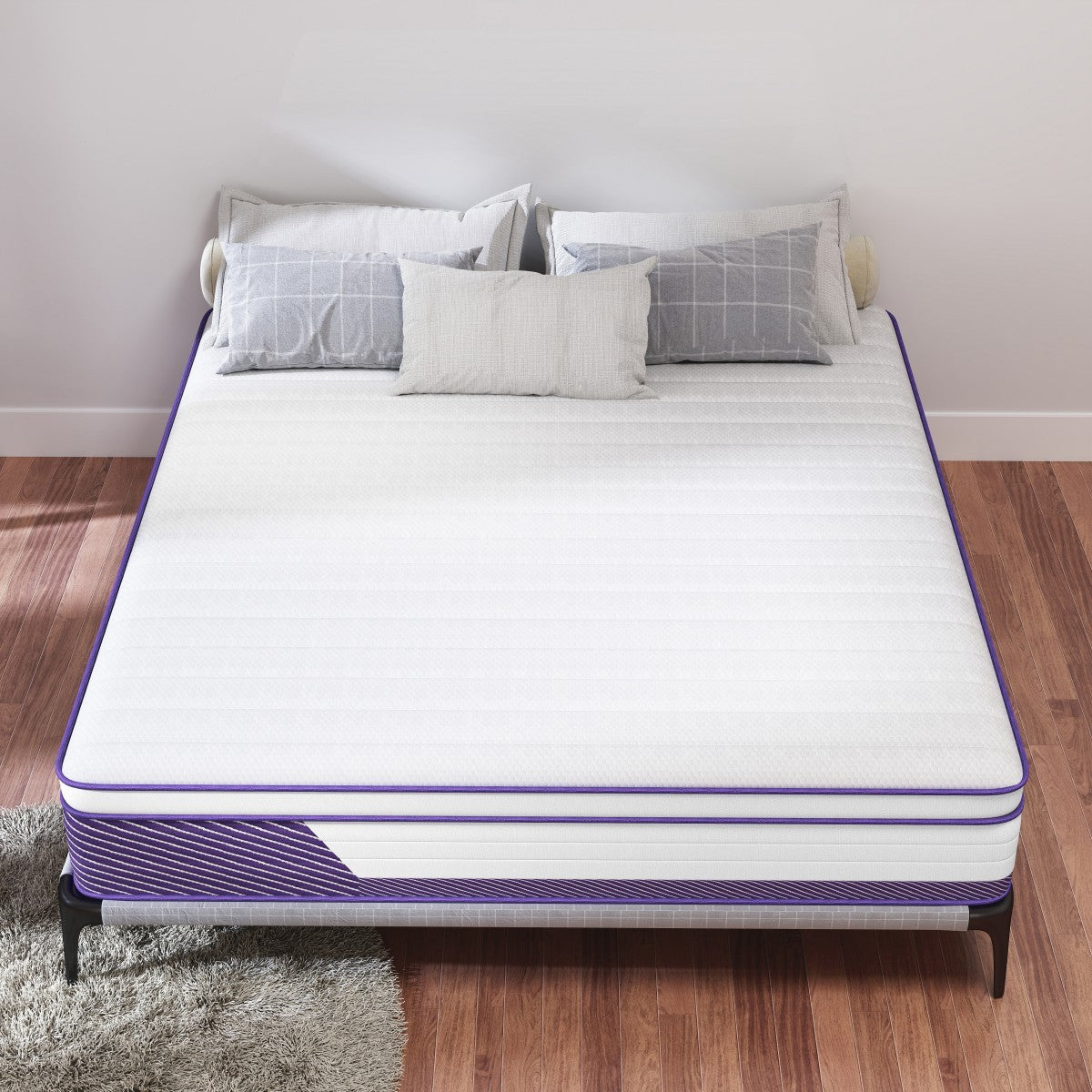 12"14" Gel Memory Foam Spring Hybrid Queen Mattress Twin Full King Size in a Box