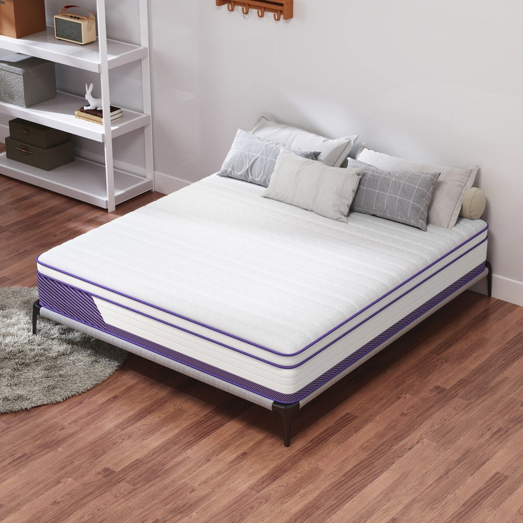 12"14" Gel Memory Foam Spring Hybrid Queen Mattress Twin Full King Size in a Box