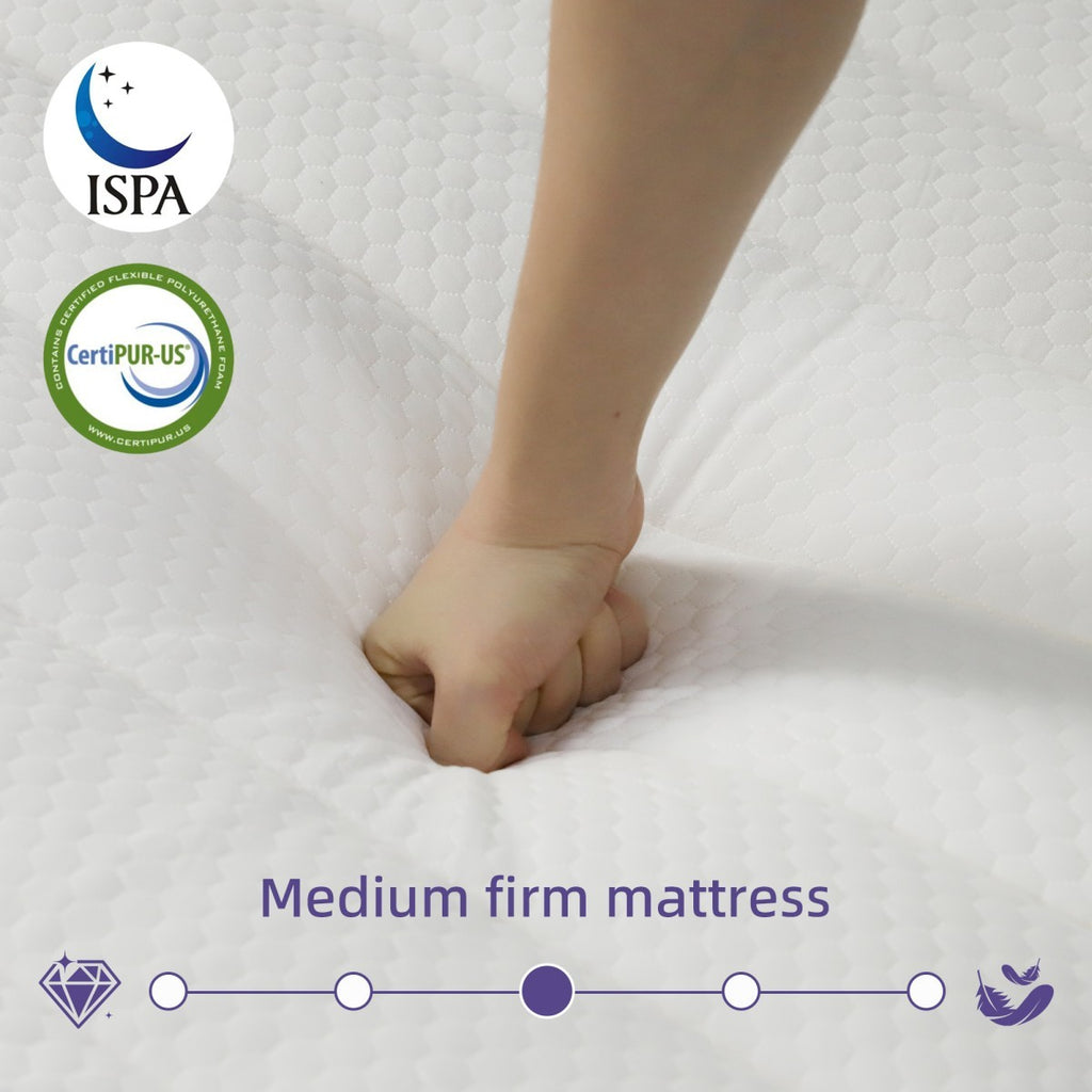 12"14" Gel Memory Foam Spring Hybrid Queen Mattress Twin Full King Size in a Box